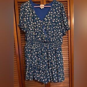 Hayden Plus Size Floral Romper